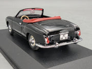 Modellautos 1:43 Minichamps Volkswagen VW Karmann Ghia Cabriolet Schwarz mit OVP