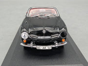 Modellautos 1:43 Minichamps Volkswagen VW Karmann Ghia Cabriolet Schwarz mit OVP