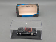 Modellautos 1:43 Minichamps Volkswagen VW Karmann Ghia Cabriolet Schwarz mit OVP