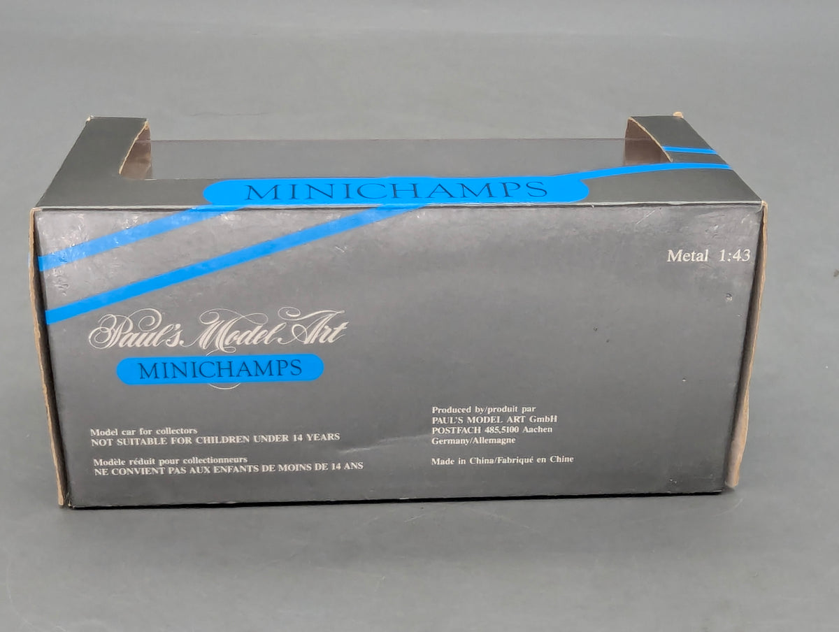 Modellautos 1:43 Minichamps Volkswagen VW Karmann Ghia Cabriolet Schwarz mit OVP