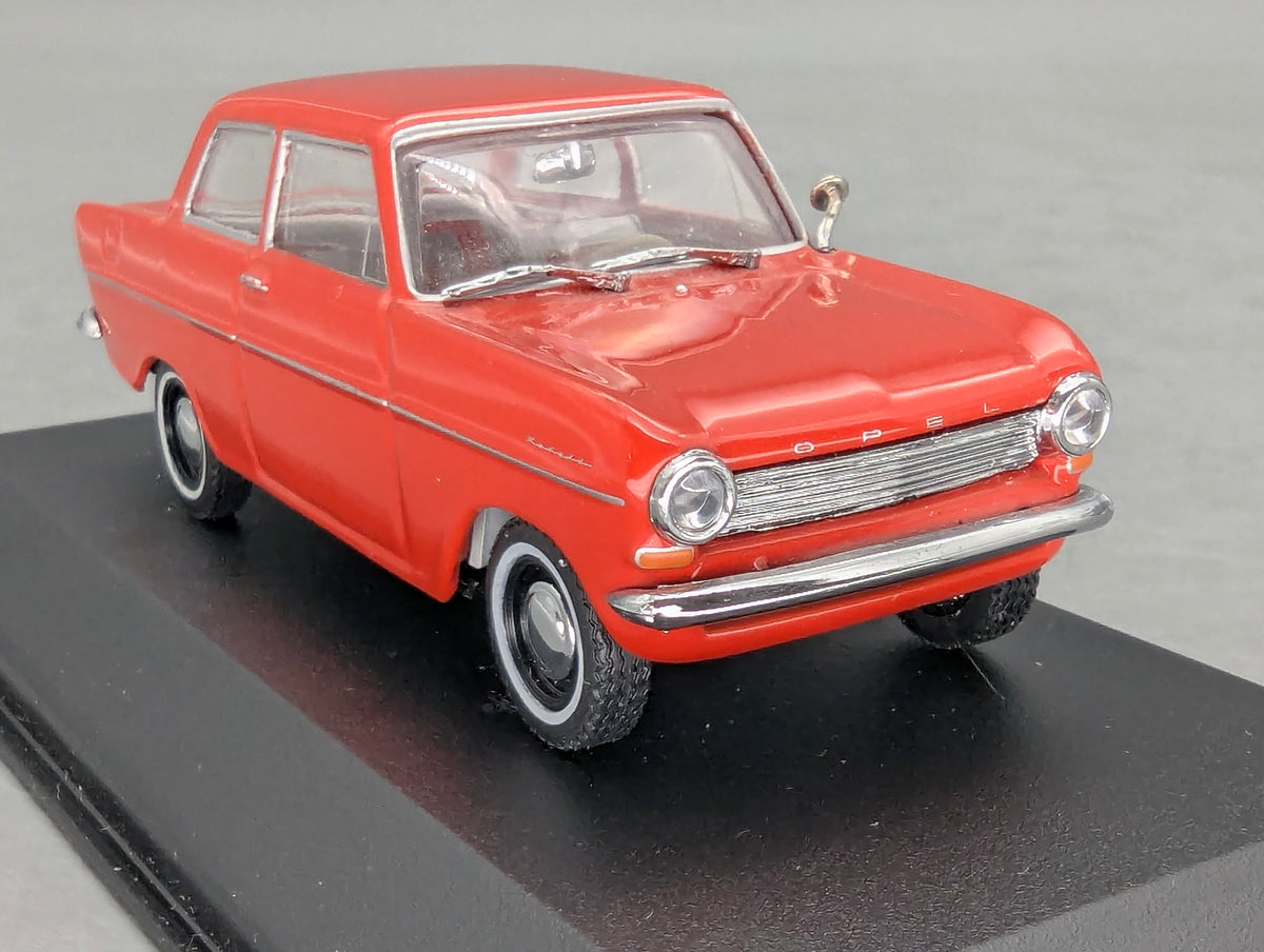 Modellautos 1:43 Minichamps Opel Kadett A Limousine 1962 Rot mit OVP