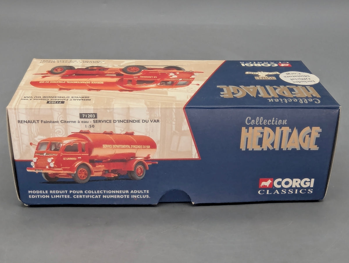 LKW Modell 1:50 Corgi Classics 71203 Renault Faineant Citerne Eau Tankwagen OVP