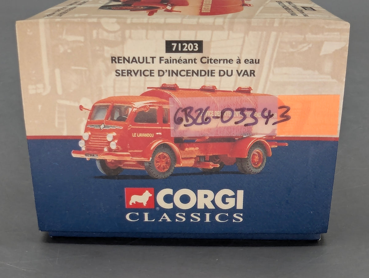 LKW Modell 1:50 Corgi Classics 71203 Renault Faineant Citerne Eau Tankwagen OVP