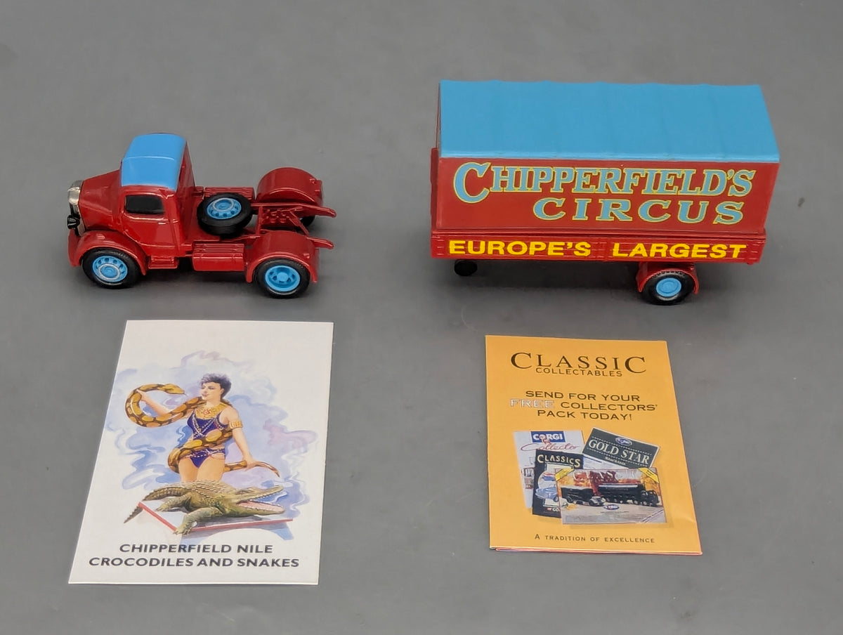 LKW Modell 1:50 Corgi Classics 97303 Bedford O Articulated Truck + Plakat OVP