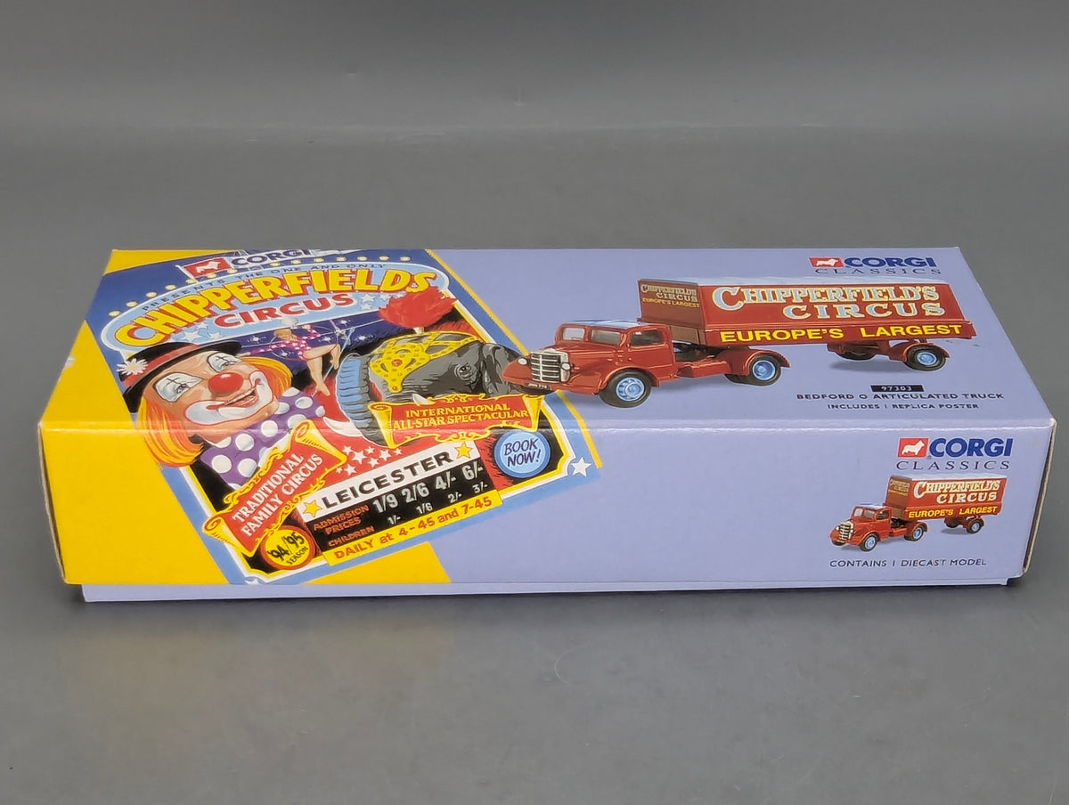 LKW Modell 1:50 Corgi Classics 97303 Bedford O Articulated Truck + Plakat OVP