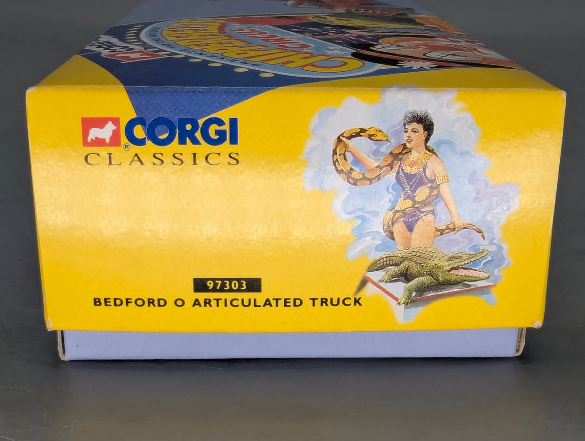 LKW Modell 1:50 Corgi Classics 97303 Bedford O Articulated Truck + Plakat OVP