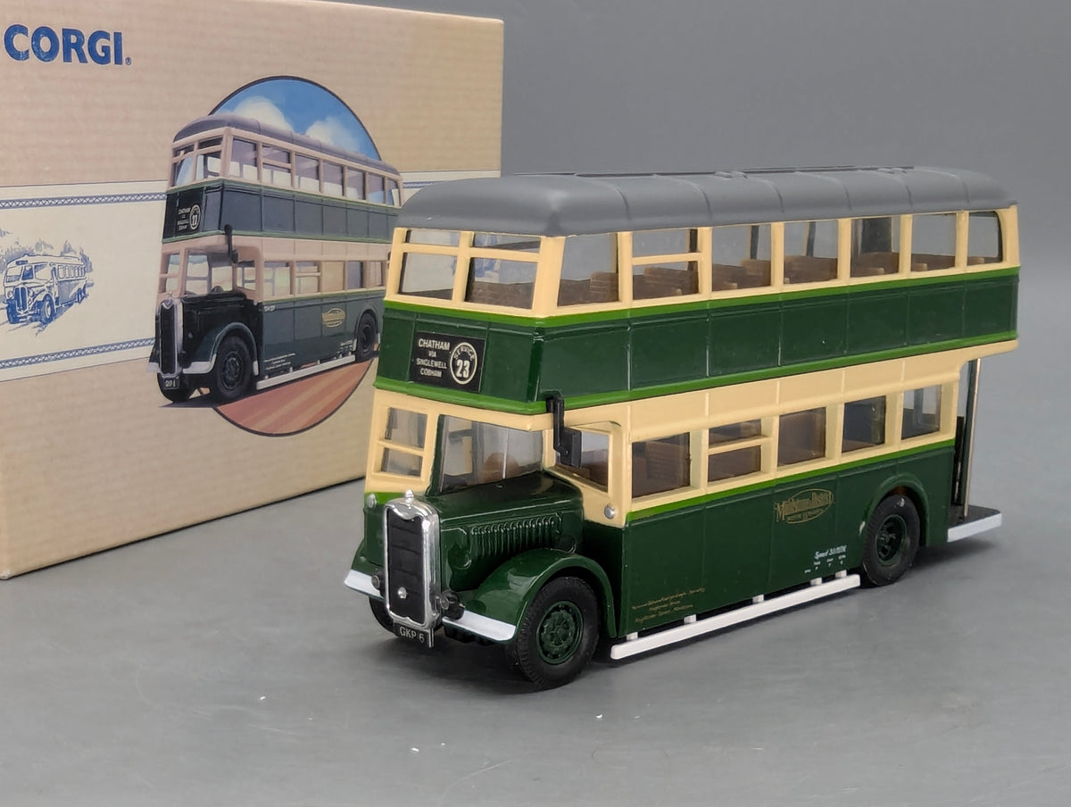 Bus Modell 1:50 Corgi Classics 97202 Guy Arab Maidstone Doppeldecker Bus mit OVP
