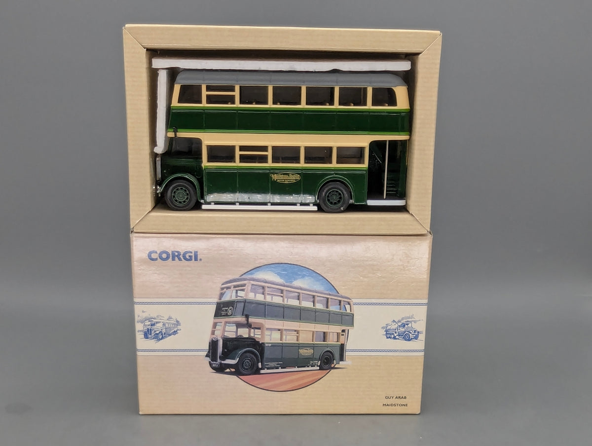 Bus Modell 1:50 Corgi Classics 97202 Guy Arab Maidstone Doppeldecker Bus mit OVP