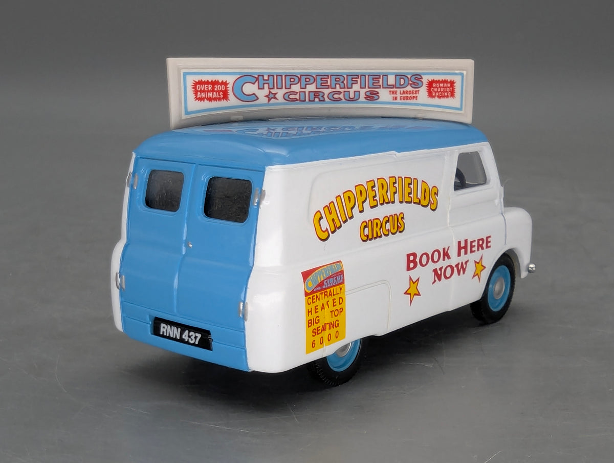 LKW Modell 1:50 Corgi Classics 96905 Advance Booking Vehicle + Circus Poster OVP