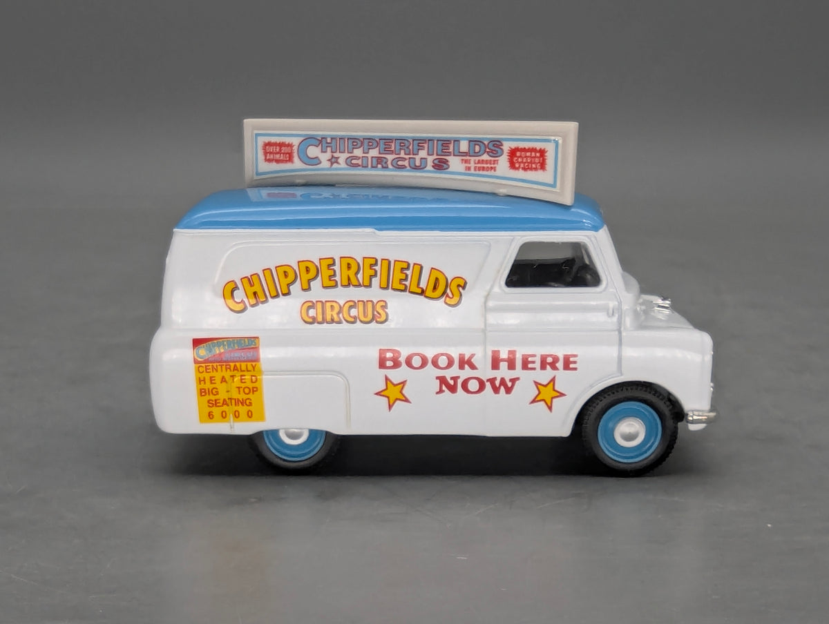LKW Modell 1:50 Corgi Classics 96905 Advance Booking Vehicle + Circus Poster OVP