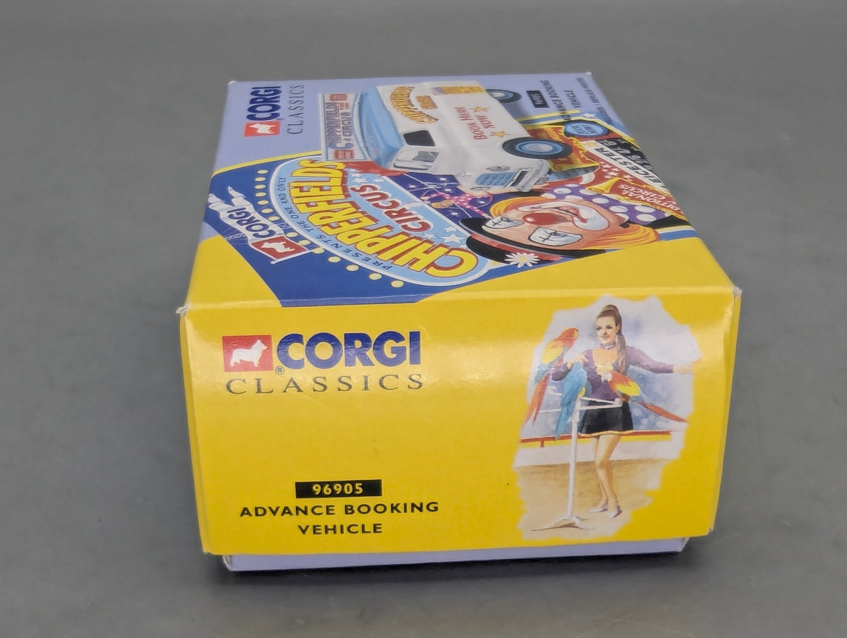 LKW Modell 1:50 Corgi Classics 96905 Advance Booking Vehicle + Circus Poster OVP