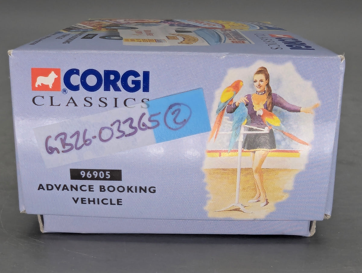 LKW Modell 1:50 Corgi Classics 96905 Advance Booking Vehicle + Circus Poster OVP