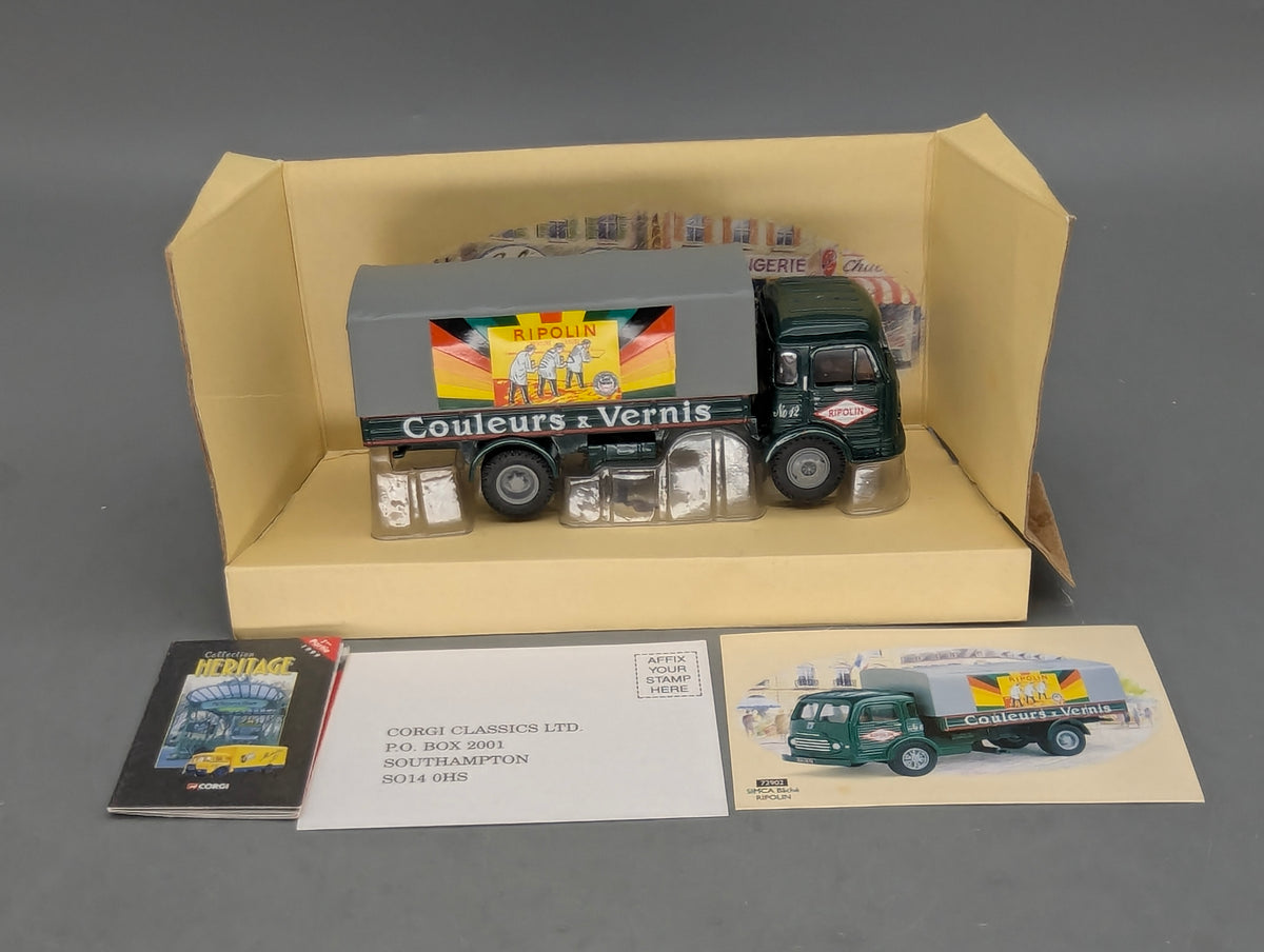 LKW Modell 1:50 Corgi Classics 72902 Simca Bache Ripolin mit OVP