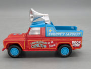 Modellautos 1:43 Corgi Toys 07202 Land Rover Public Address & 2 Clowns OVP