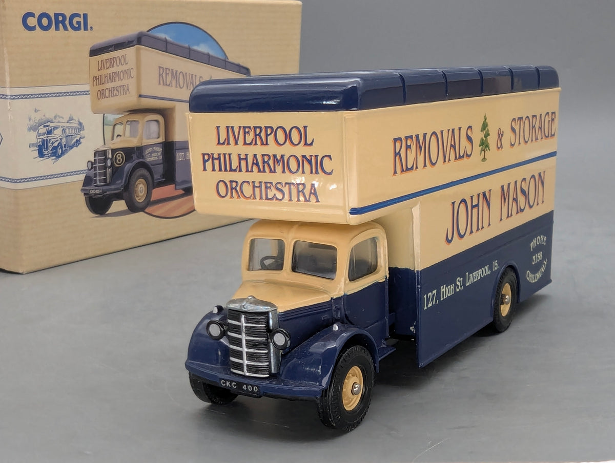 LKW Modell 1:50 Corgi Classics 97089 Bedford Pantechnicon Masons mit OVP