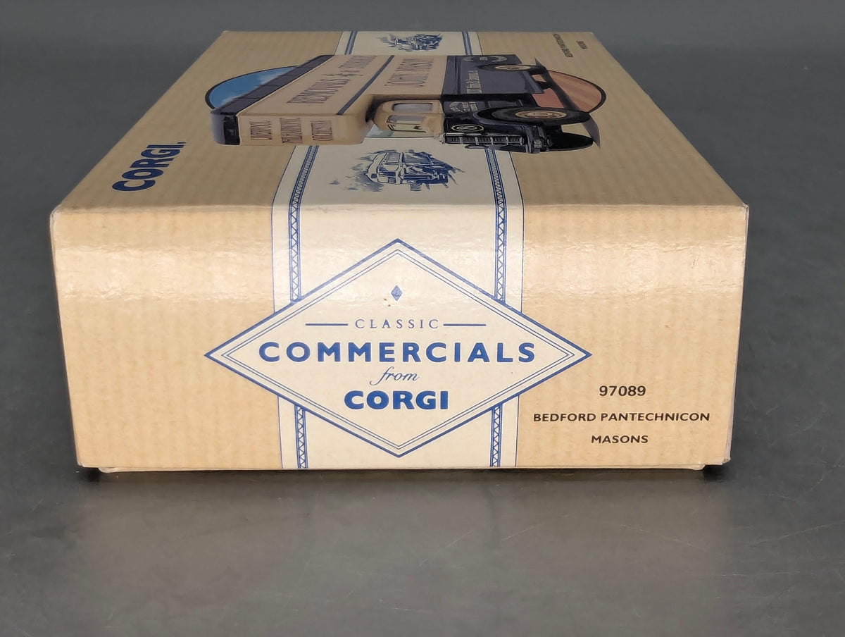 LKW Modell 1:50 Corgi Classics 97089 Bedford Pantechnicon Masons mit OVP