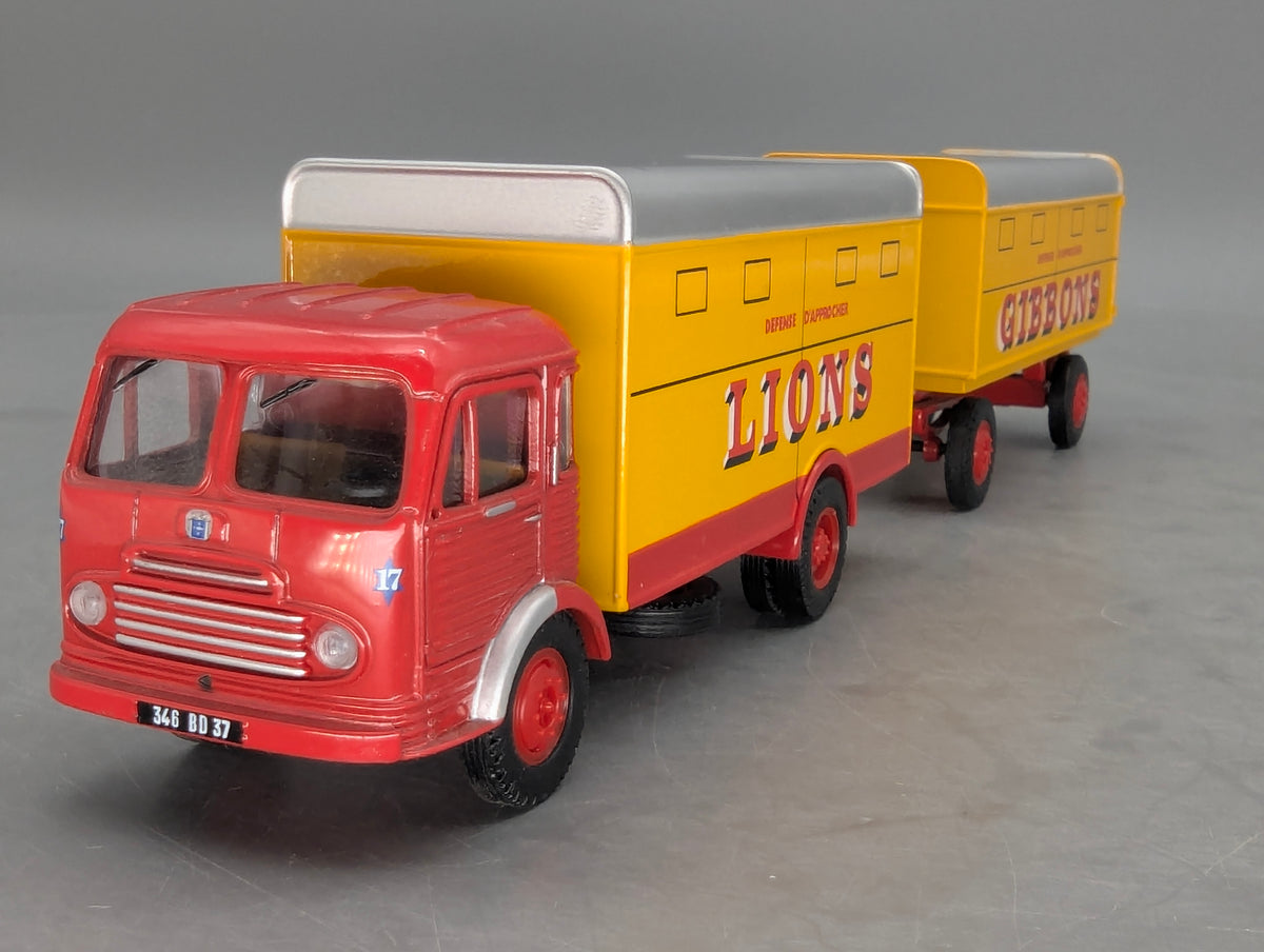 LKW Modell 1:50 Corgi Classics 72906 Simca Cargo Fourgon + Remorque mit OVP