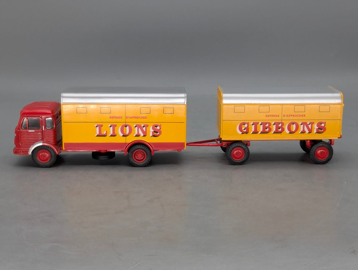 LKW Modell 1:50 Corgi Classics 72906 Simca Cargo Fourgon + Remorque mit OVP