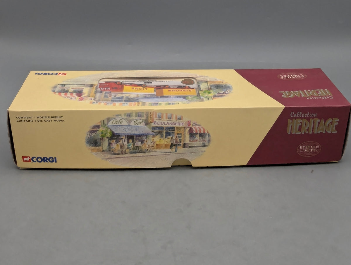 LKW Modell 1:50 Corgi Classics 72906 Simca Cargo Fourgon + Remorque mit OVP