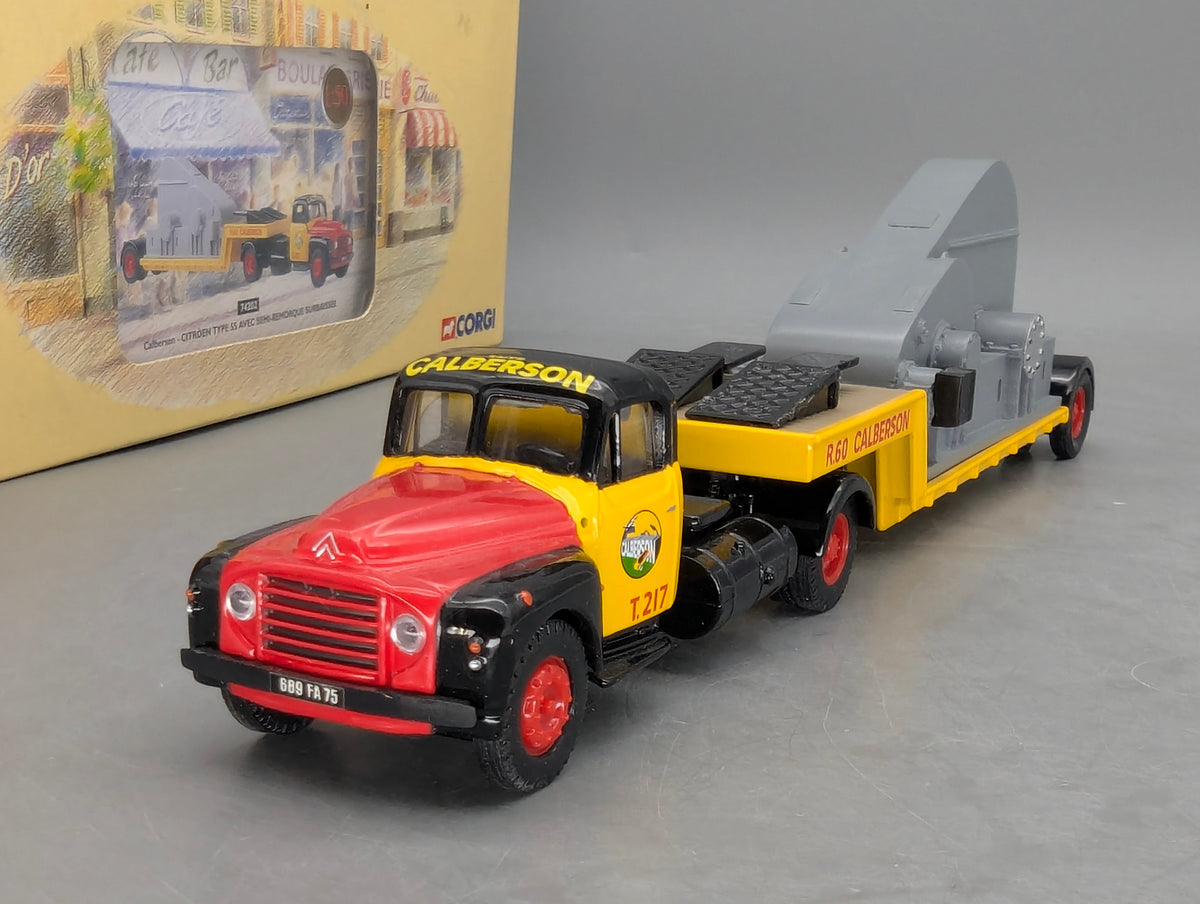 LKW Modell 1:50 Corgi Classics 74202 Citroen Type 55 Tieflader mit OVP