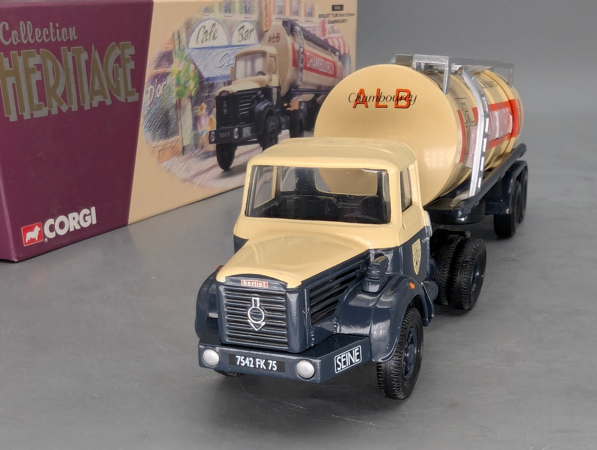 LKW Modell 1:50 Corgi Classics 70001 Berliet TLR8 Semi Citerne Tankwagen mit OVP