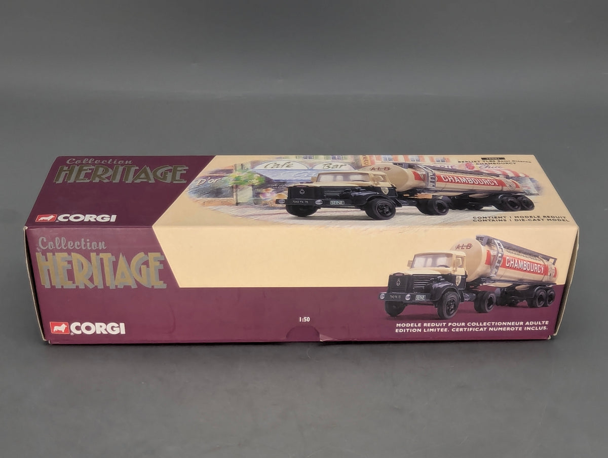 LKW Modell 1:50 Corgi Classics 70001 Berliet TLR8 Semi Citerne Tankwagen mit OVP