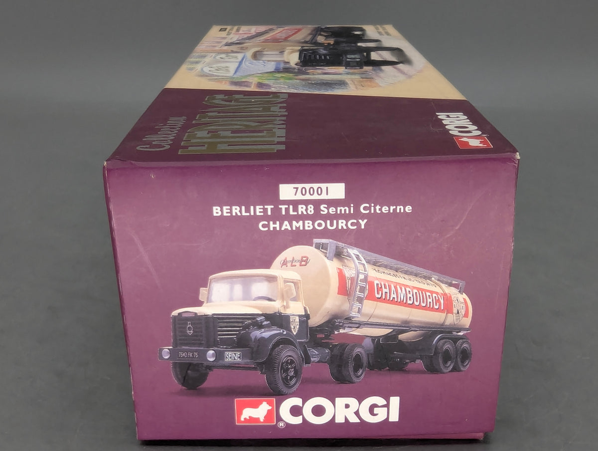 LKW Modell 1:50 Corgi Classics 70001 Berliet TLR8 Semi Citerne Tankwagen mit OVP