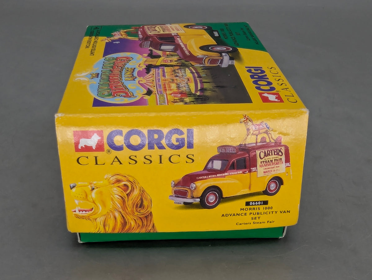 Modellautos 1:43 Corgi Toys 06601 Morris 1000 Advance Publicity Van Carters OVP