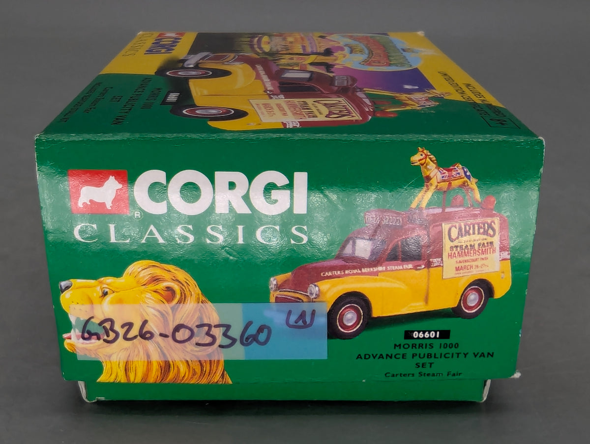 Modellautos 1:43 Corgi Toys 06601 Morris 1000 Advance Publicity Van Carters OVP