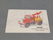 LKW Modell 1:50 Corgi Classics 97886 Scammell Highwayman Crane Chipperfields OVP