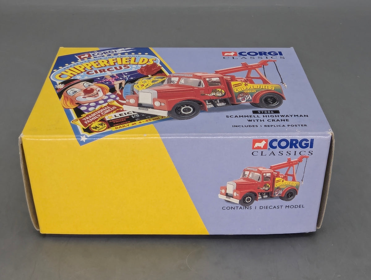 LKW Modell 1:50 Corgi Classics 97886 Scammell Highwayman Crane Chipperfields OVP