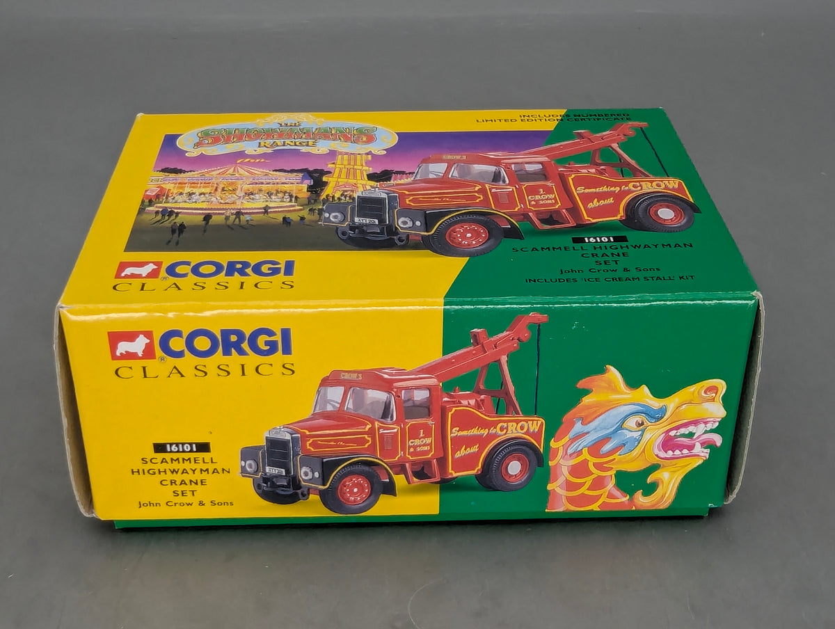 LKW Modell 1:50 Corgi Classics 16101 Scammell Highwayman Crane Crow & Sons OVP