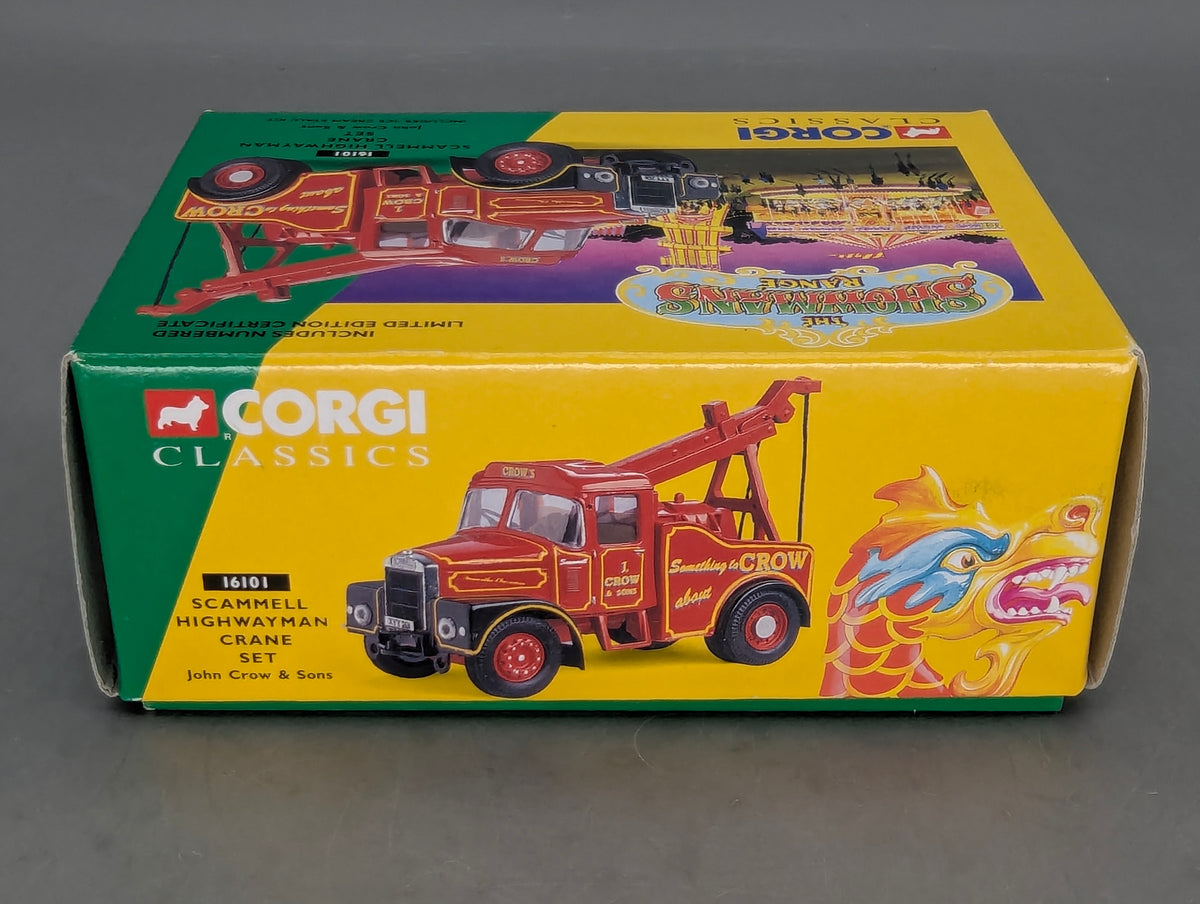 LKW Modell 1:50 Corgi Classics 16101 Scammell Highwayman Crane Crow & Sons OVP