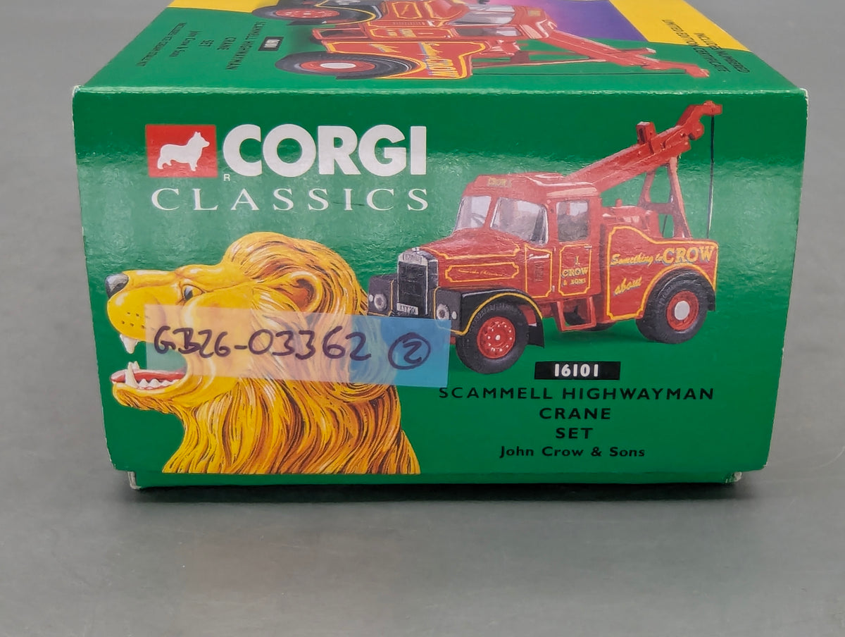 LKW Modell 1:50 Corgi Classics 16101 Scammell Highwayman Crane Crow & Sons OVP