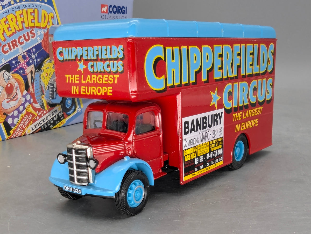 LKW Modell 1:50 Corgi Classics 97092 Bedford Pantechnicon Chipperfields mit OVP