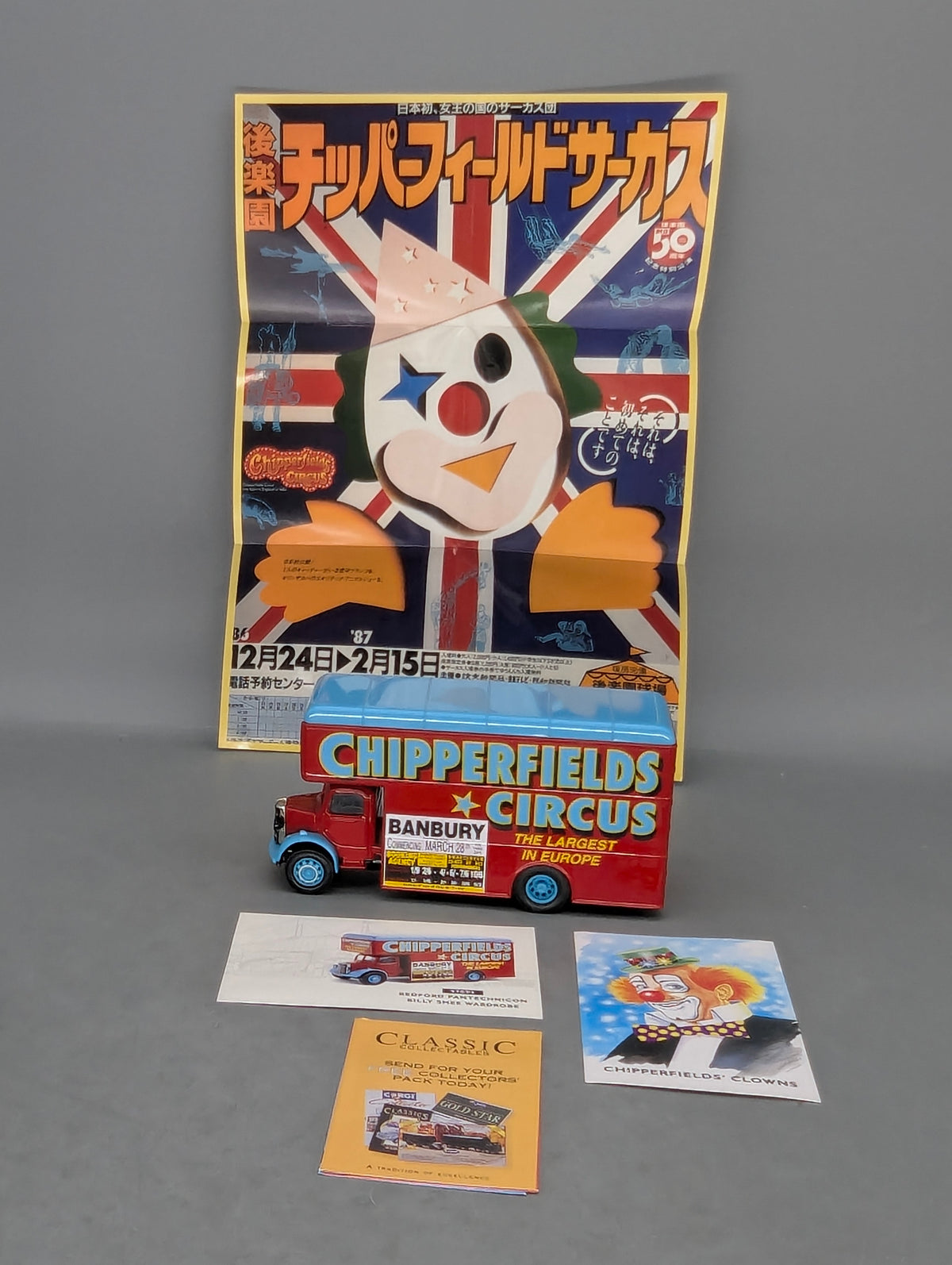 LKW Modell 1:50 Corgi Classics 97092 Bedford Pantechnicon Chipperfields mit OVP