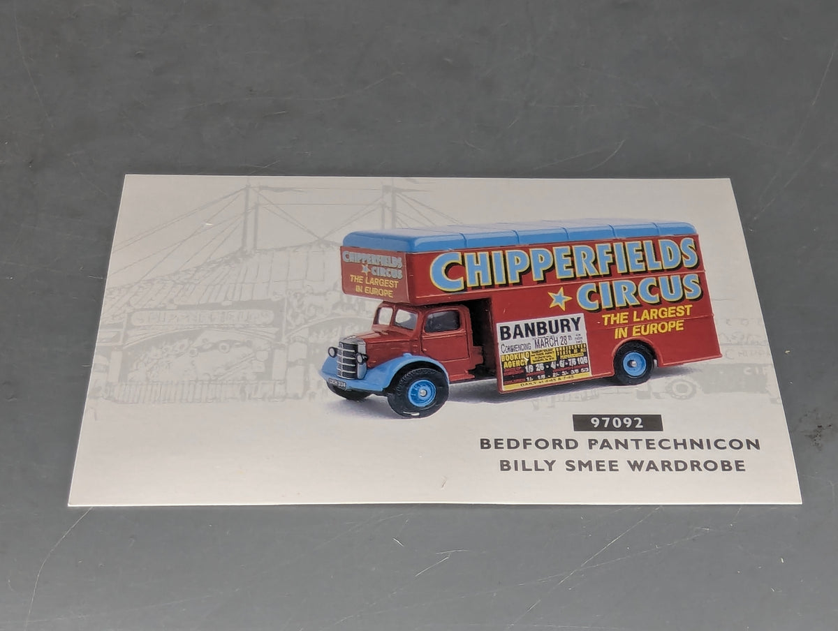 LKW Modell 1:50 Corgi Classics 97092 Bedford Pantechnicon Chipperfields mit OVP