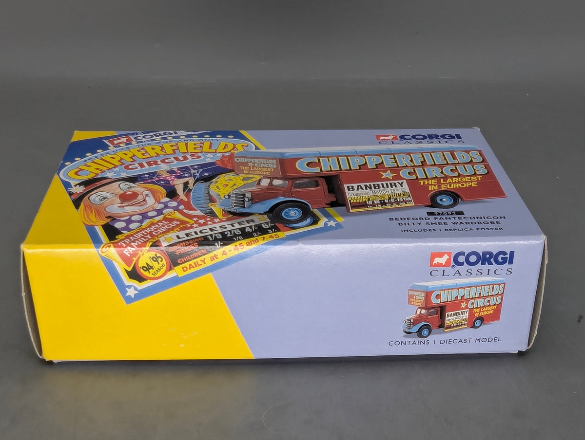 LKW Modell 1:50 Corgi Classics 97092 Bedford Pantechnicon Chipperfields mit OVP