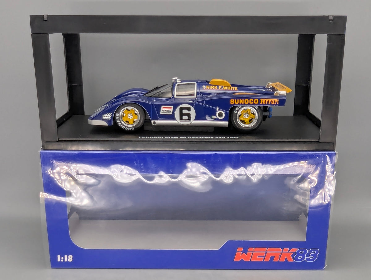 Modellautos 1:18 Werk83 Ferrari 512M 24h Daytona 1971 #6 mit OVP