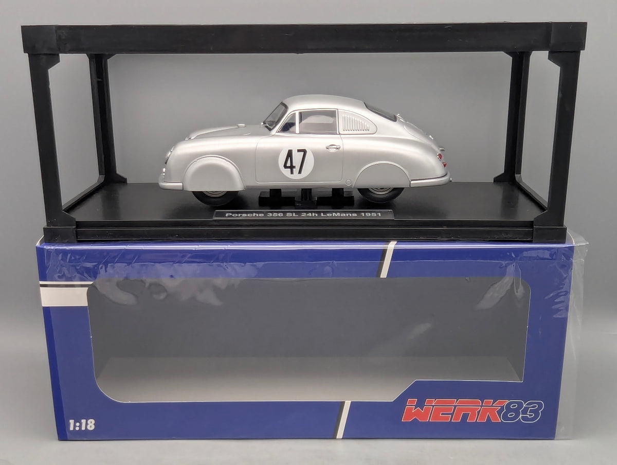 Modellautos 1:18 Werk83 Porsche 356 SL 24h Le Mans 1951 #47 mit OVP
