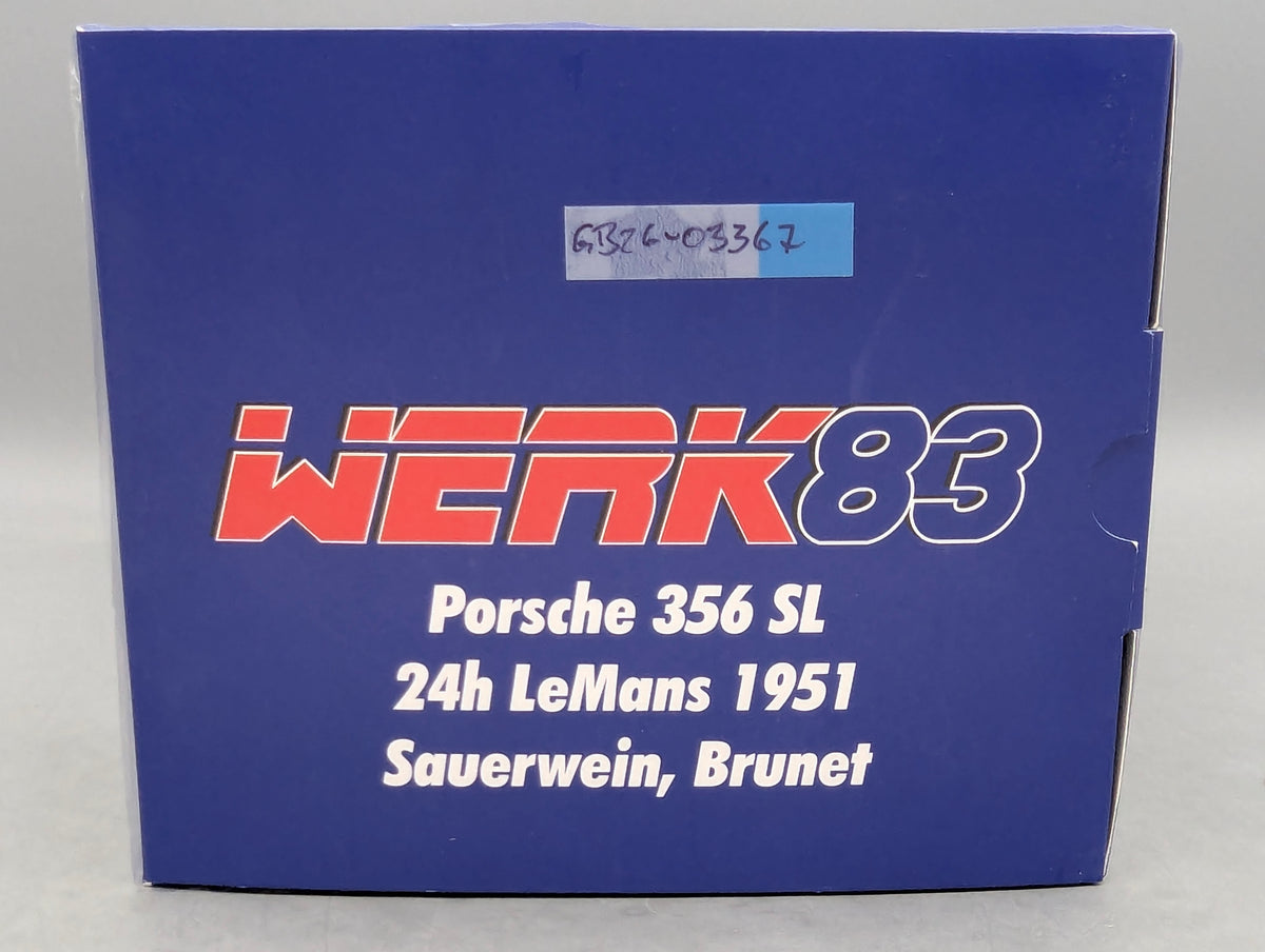 Modellautos 1:18 Werk83 Porsche 356 SL 24h Le Mans 1951 #47 mit OVP