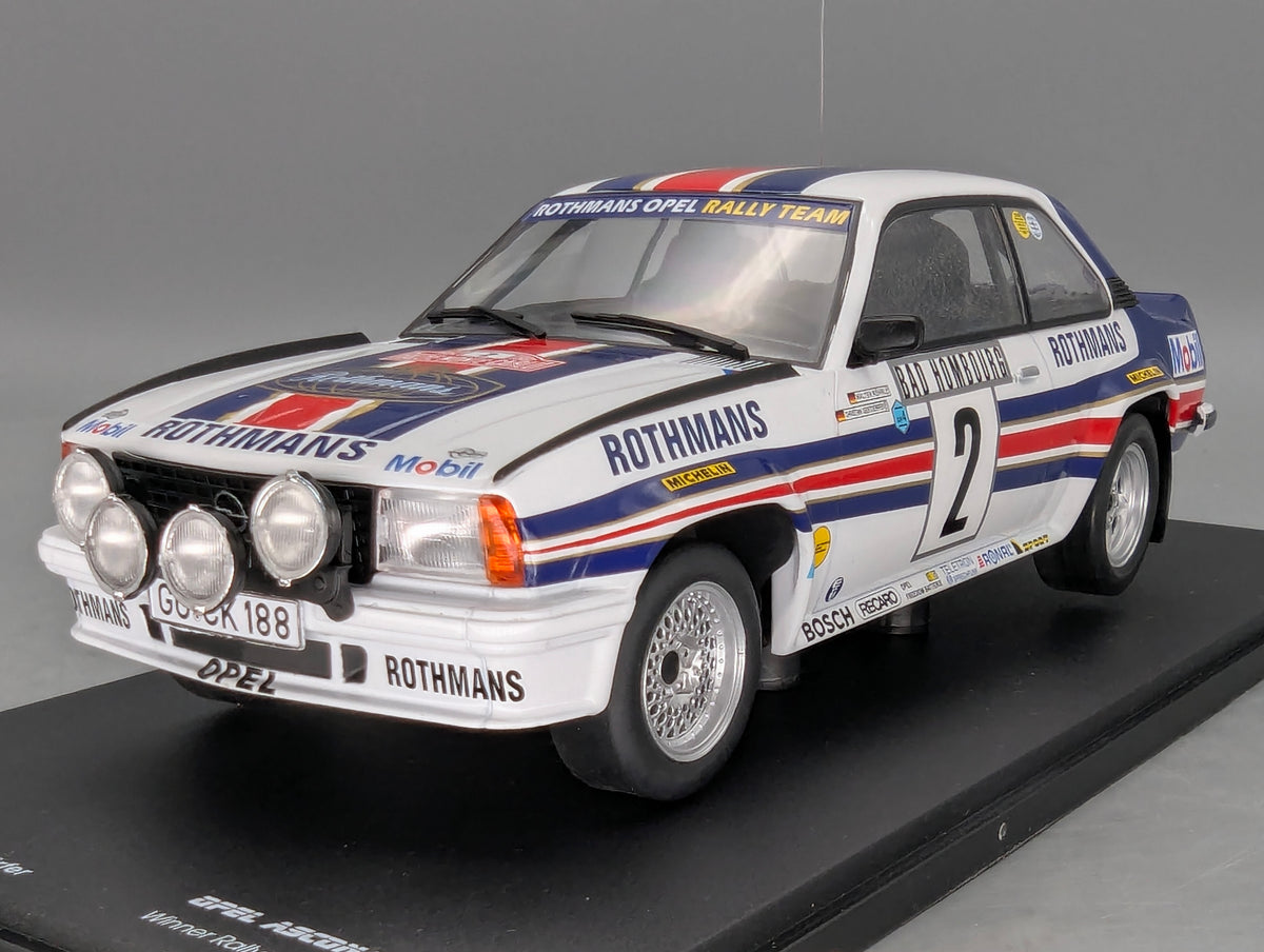 Modellautos 1:18 Werk83 Opel Ascona 400 WINNER Monte Carlo 1982 Röhrl Geist. OVP