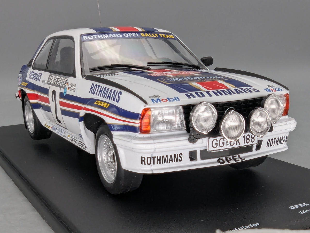 Modellautos 1:18 Werk83 Opel Ascona 400 WINNER Monte Carlo 1982 Röhrl Geist. OVP