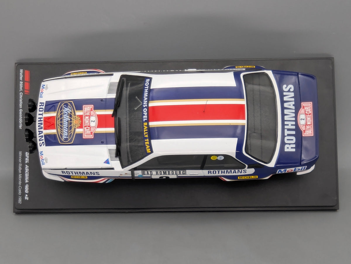 Modellautos 1:18 Werk83 Opel Ascona 400 WINNER Monte Carlo 1982 Röhrl Geist. OVP