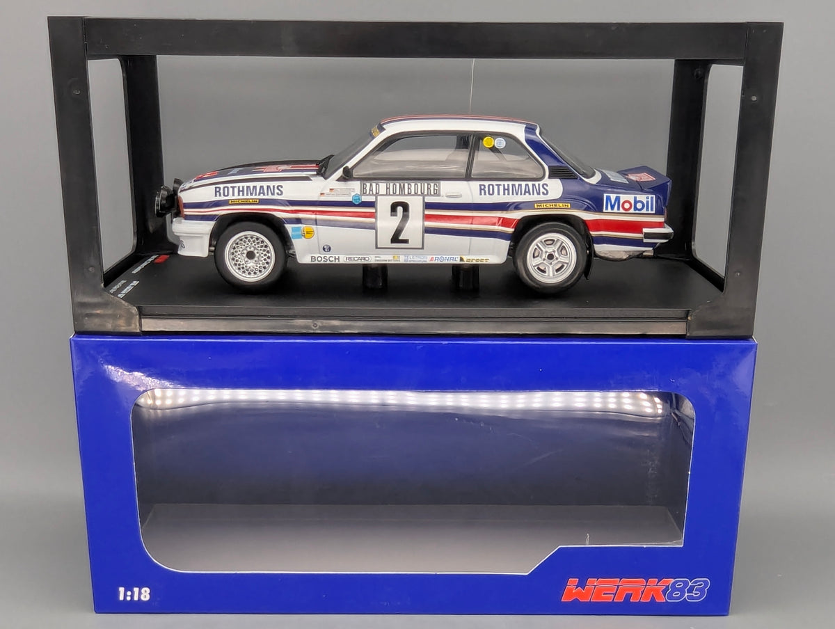 Modellautos 1:18 Werk83 Opel Ascona 400 WINNER Monte Carlo 1982 Röhrl Geist. OVP