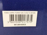 Modellautos 1:18 Werk83 Ford Capri Turbo Gr.5 DRM 1978 #52 H. Heyer mit OVP