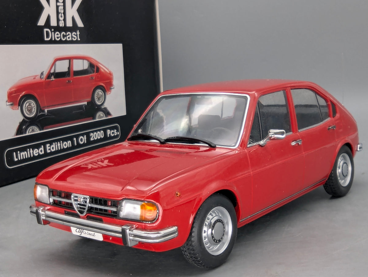 Modellautos 1:18 KK-Scale Alfa Romeo Alfasud 1.3 (4-Türer) Alfa Rosso Rot OVP