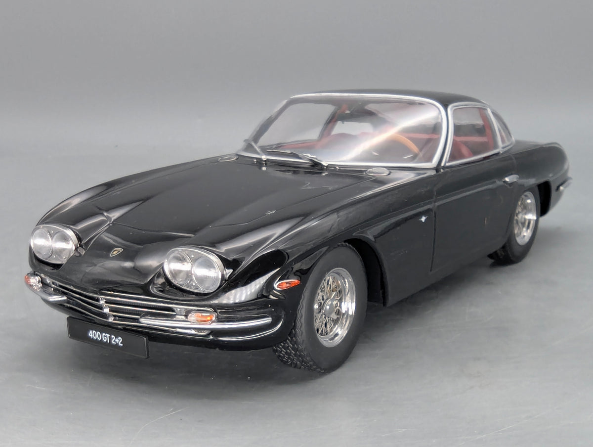 Modellautos 1:18 KK-Scale Lamborghini 400 GT 2+2 Black Schwarz mit OVP