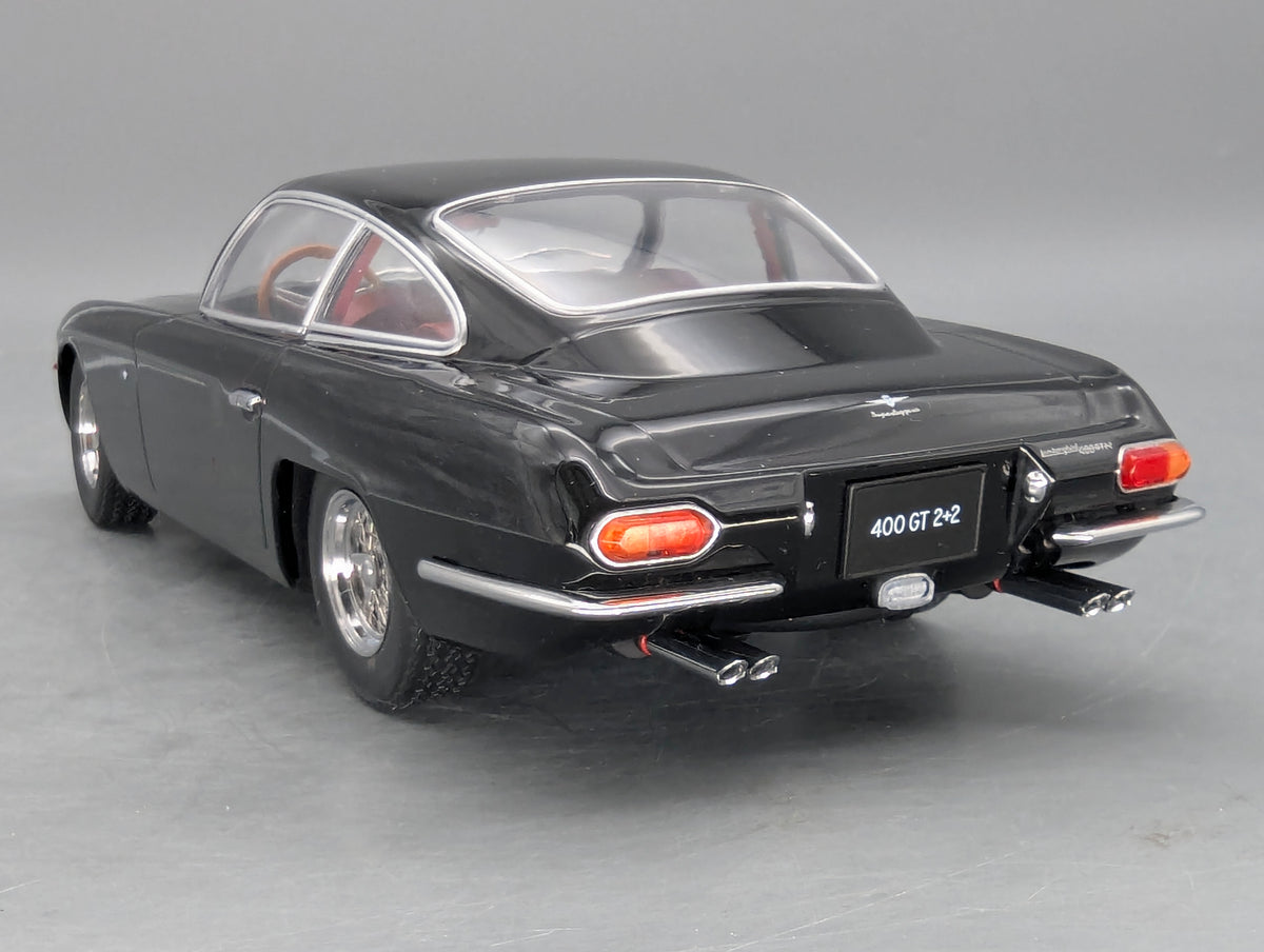 Modellautos 1:18 KK-Scale Lamborghini 400 GT 2+2 Black Schwarz mit OVP