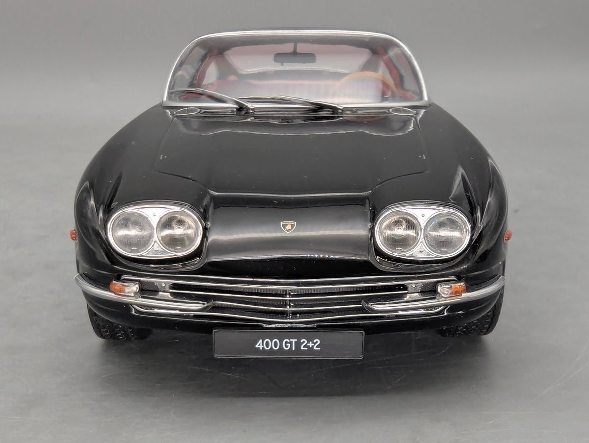 Modellautos 1:18 KK-Scale Lamborghini 400 GT 2+2 Black Schwarz mit OVP